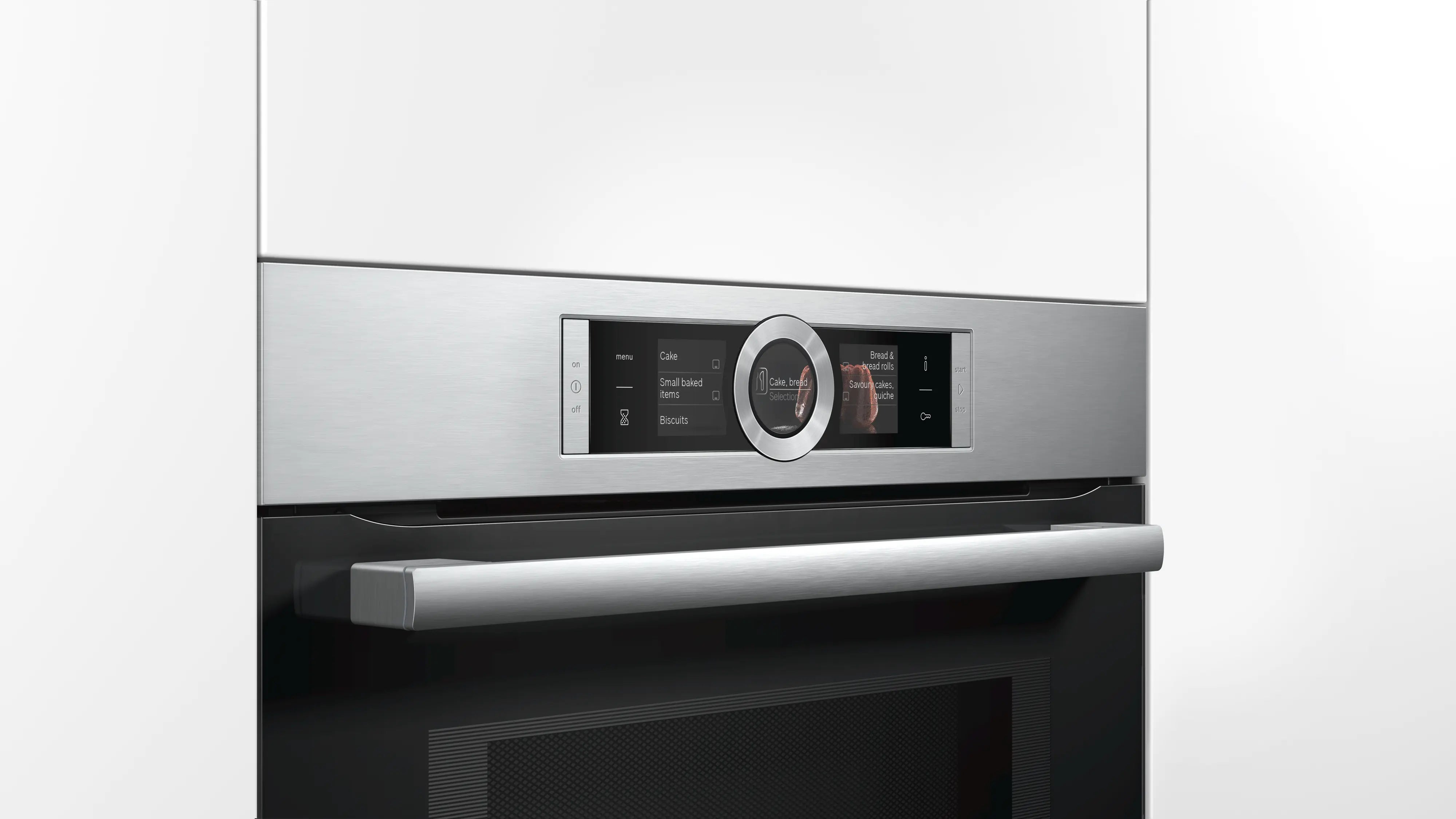 Bosch HMG636BS1 Serie 8 Built-In Oven with Microwave 60cm 67L Stainless Steel - Bosch Built-in microwave / combi oven product image 3