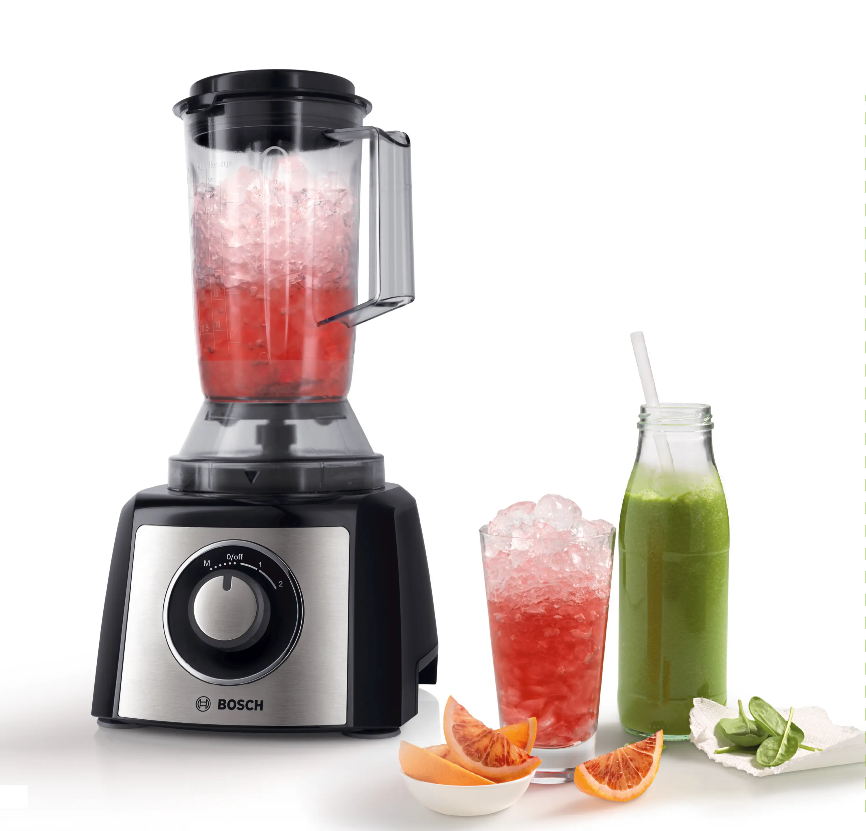Bosch MCM3501M MultiTalent 3 Food Processor 800W Black Stainless Steel product view 3