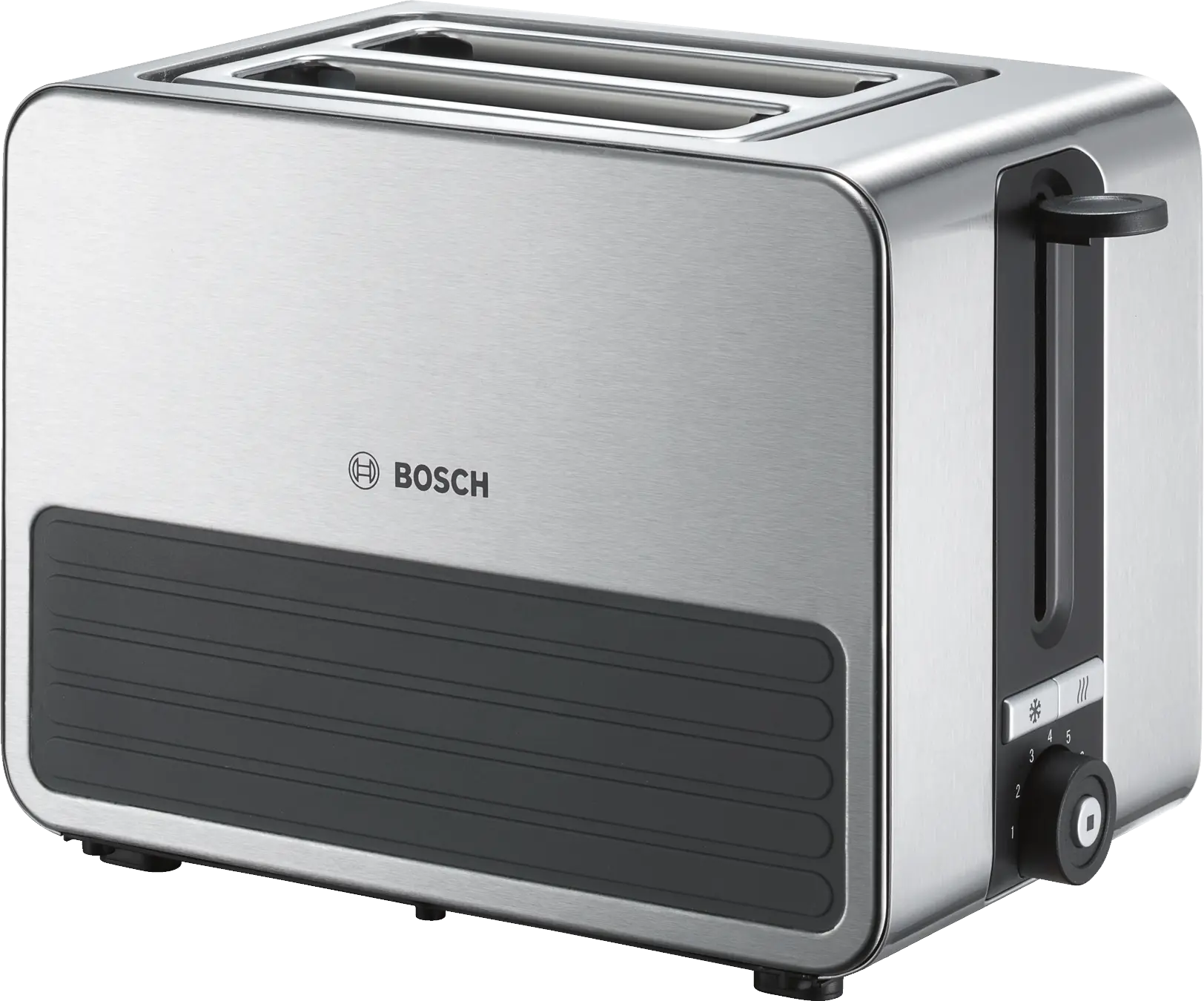 Bosch TAT7S25 Compact Toaster 1050W Grey product view 2