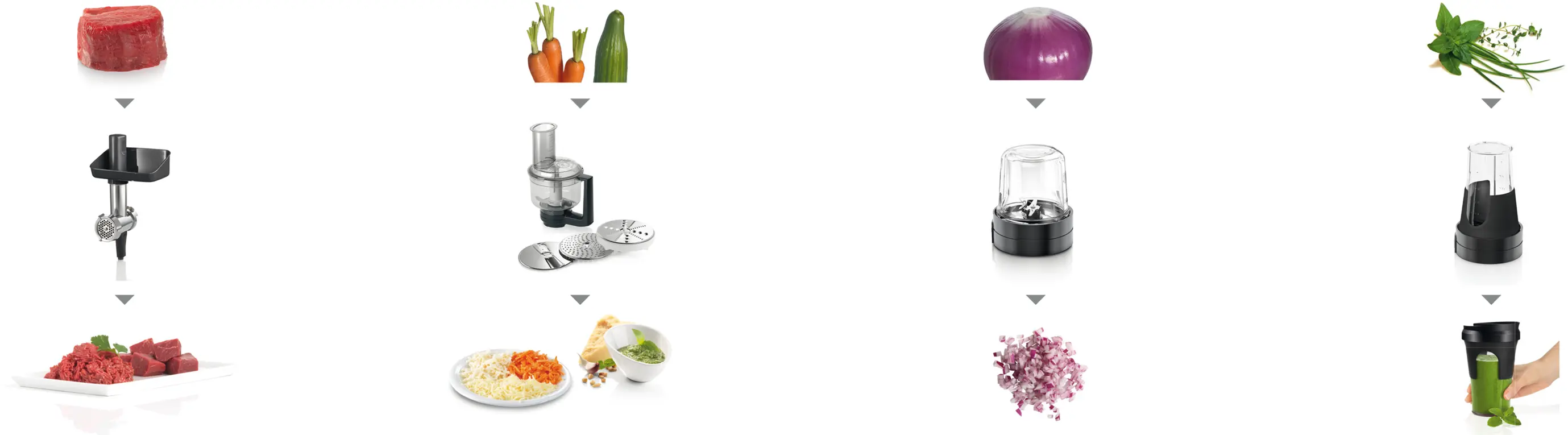 Bosch MUM59M55 Series 4 MUM5 Kitchen Machine 1000W Stainless Steel product view 7