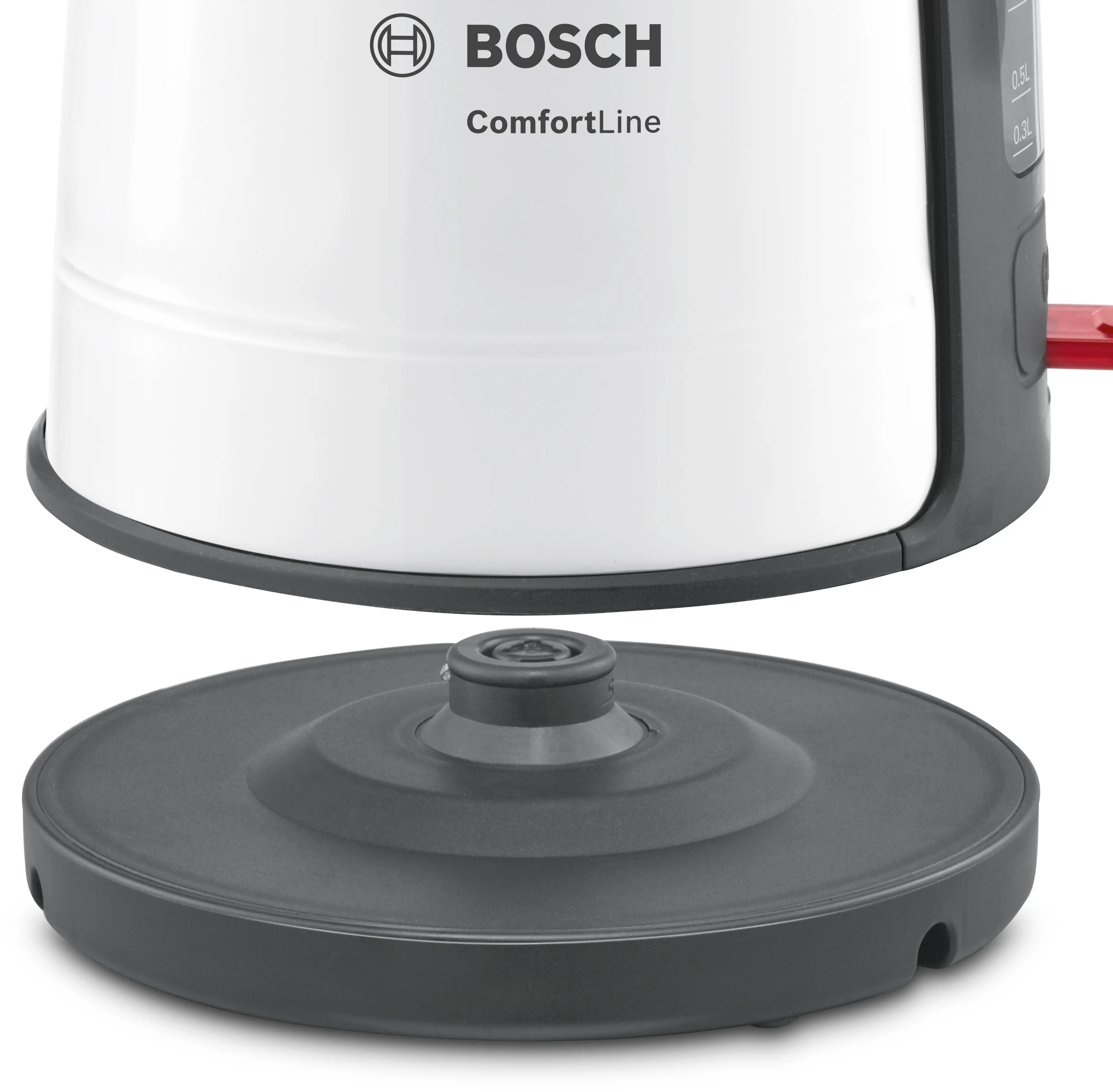Bosch TWK6A011 ComfortLine Water Kettle 1.7L 2000-2400W White product view 9