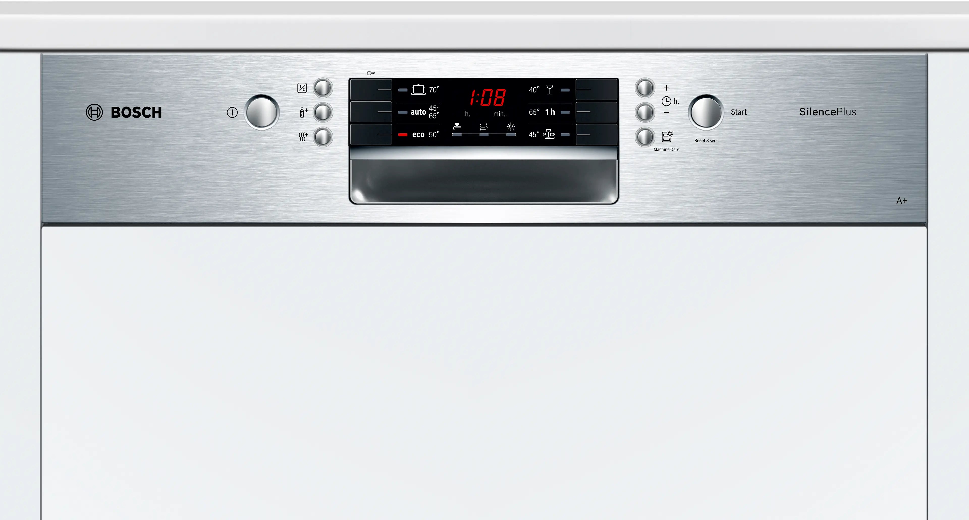 Bosch SMI46KS00T Serie 4 Semi-integrated Dishwasher 60 cm 6 Programs Stainless Steel product image 3