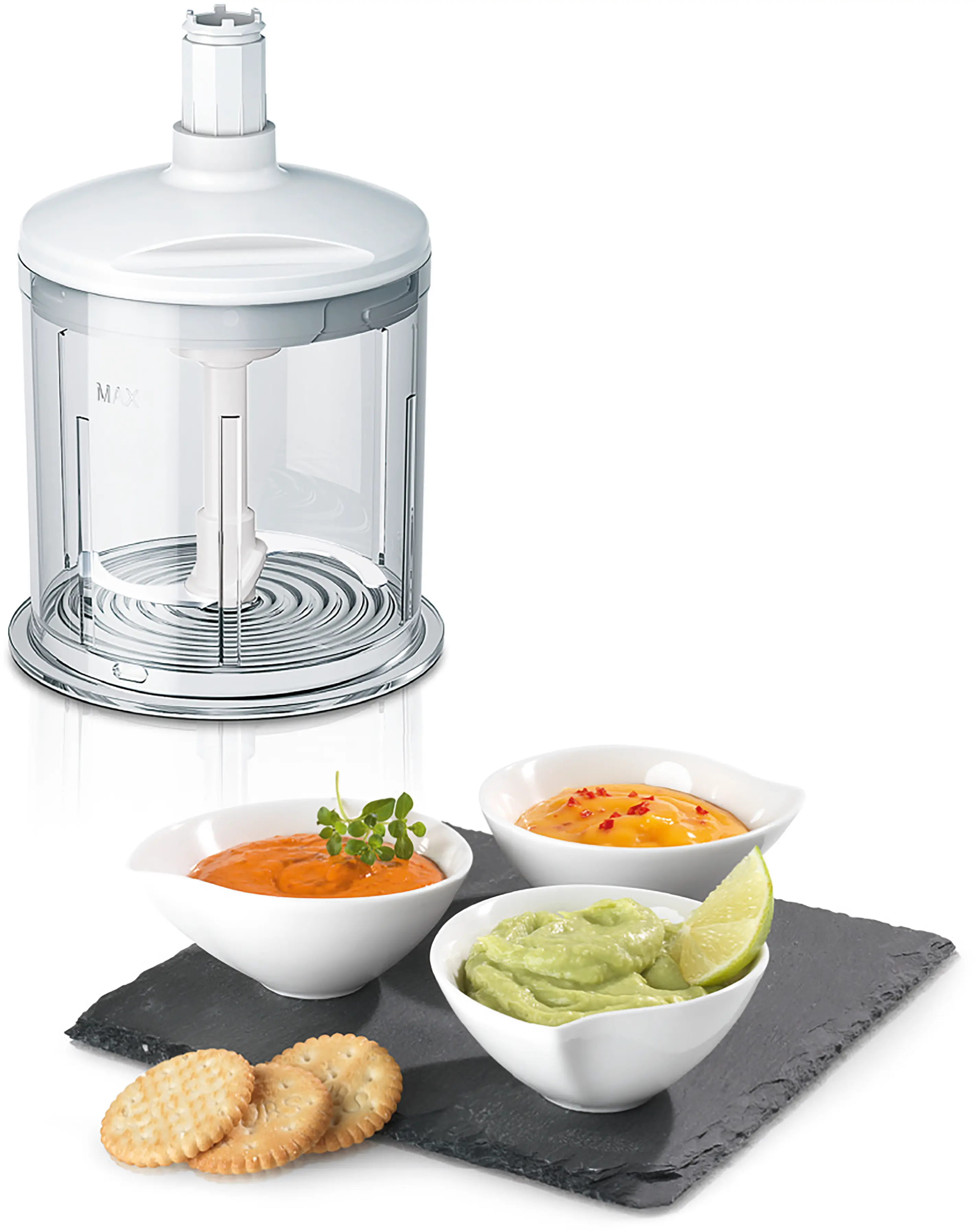 Bosch MFQ4080 Styline Hand Mixer 500W White Silver product view 9