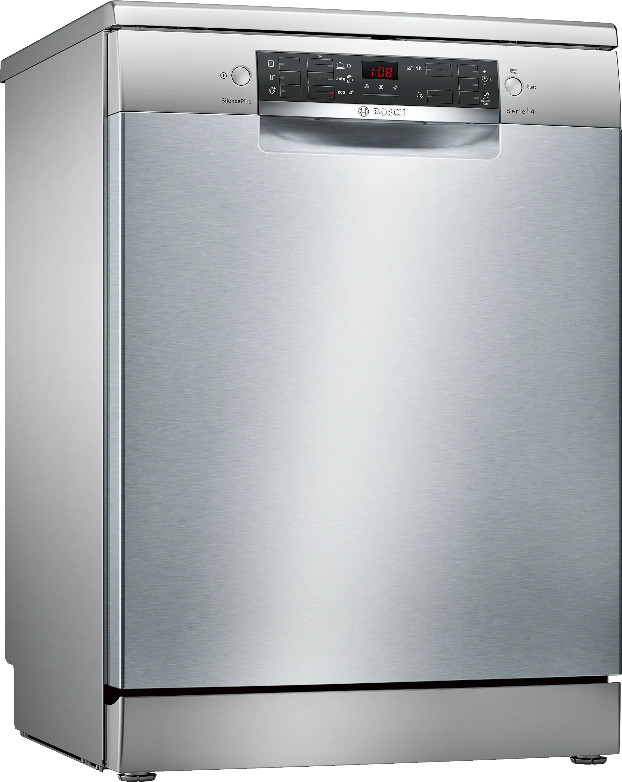 Bosch SMS45DI10Q Serie 4 Freestanding Dishwasher 60 cm 5 Programs Stainless Steel product image 1