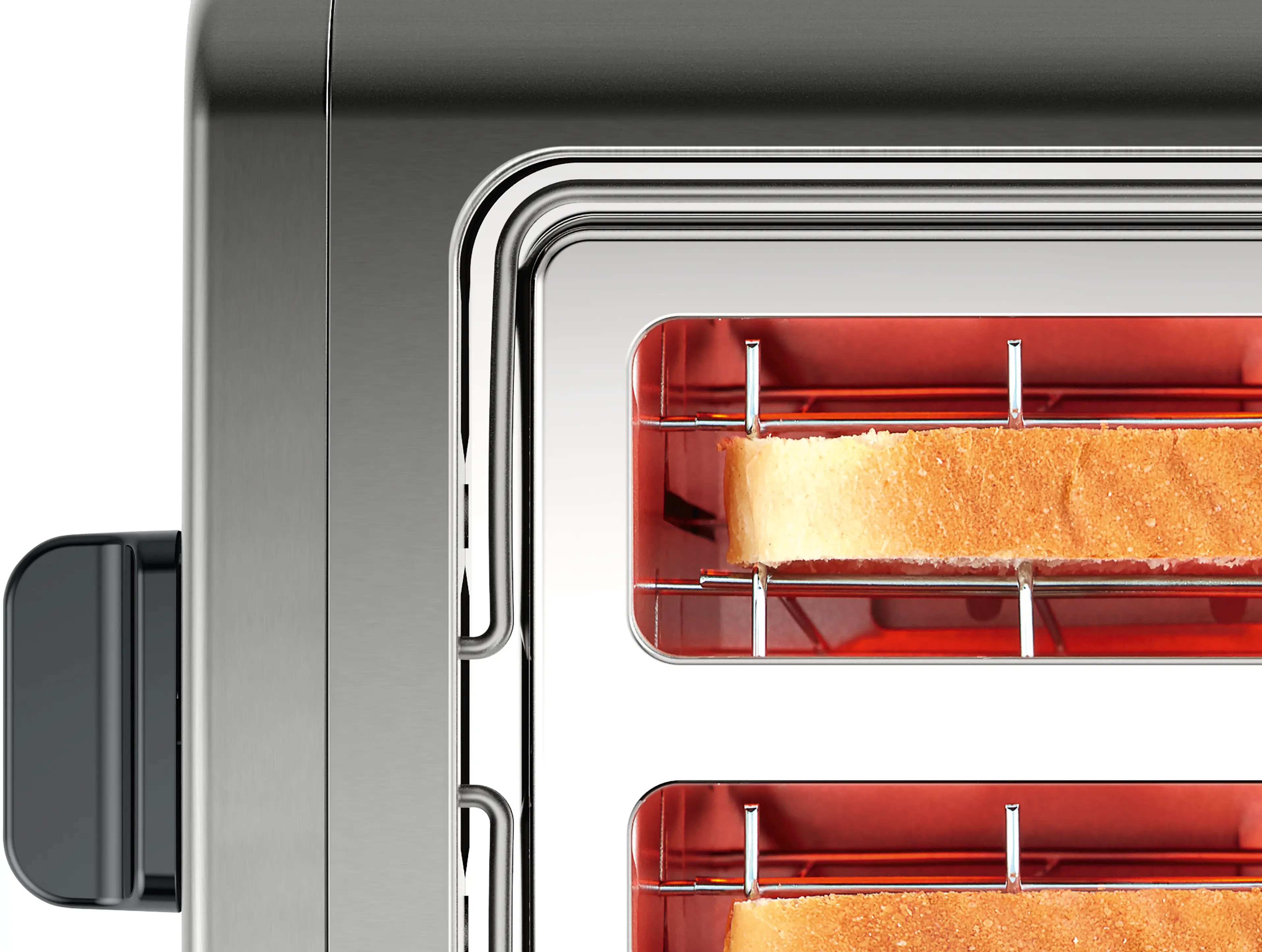 Bosch TAT5P425 DesignLine Toaster 820-970W Graphite product view 4