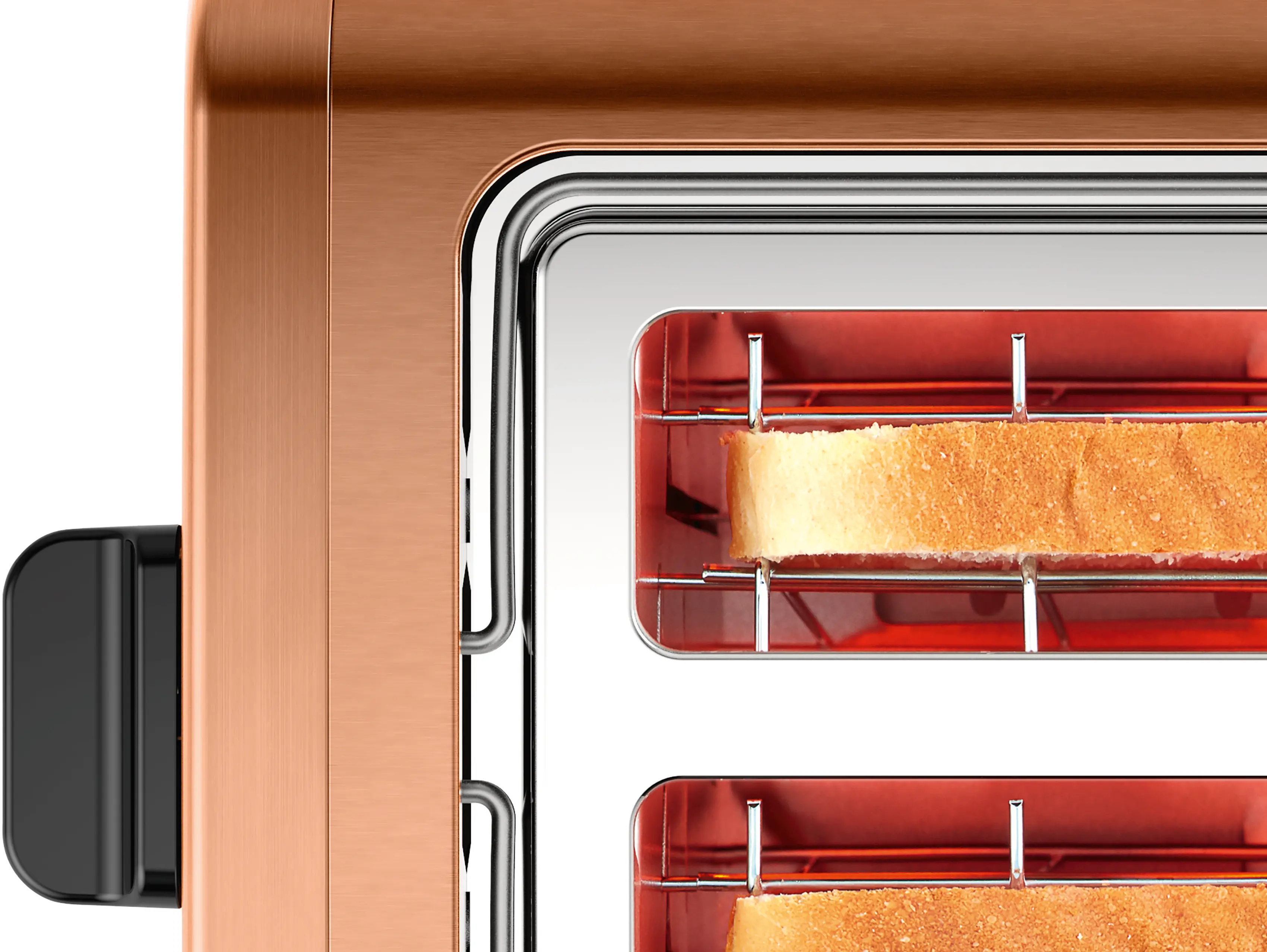 Bosch TAT4P429 DesignLine Toaster 820-970W Copper product view 6