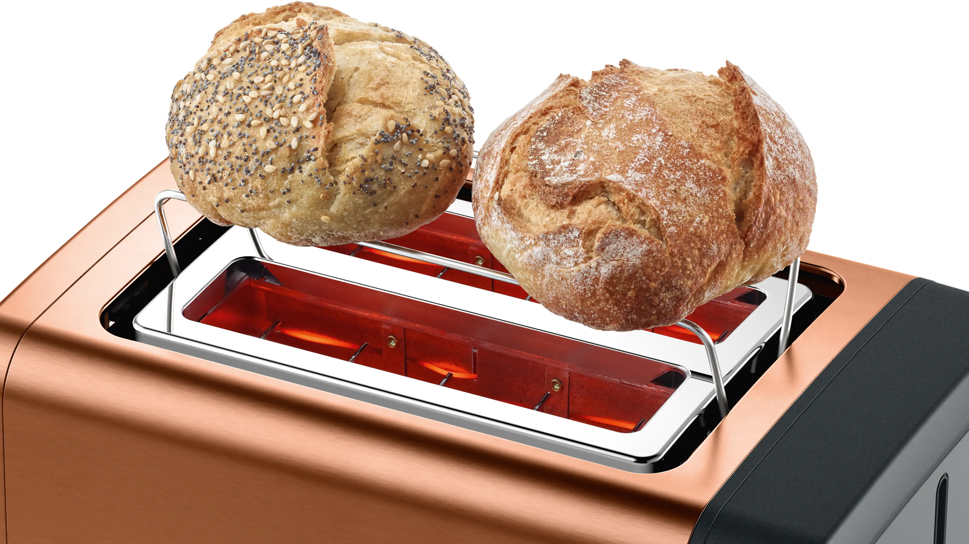 Bosch TAT4P429 DesignLine Toaster 820-970W Copper product view 8