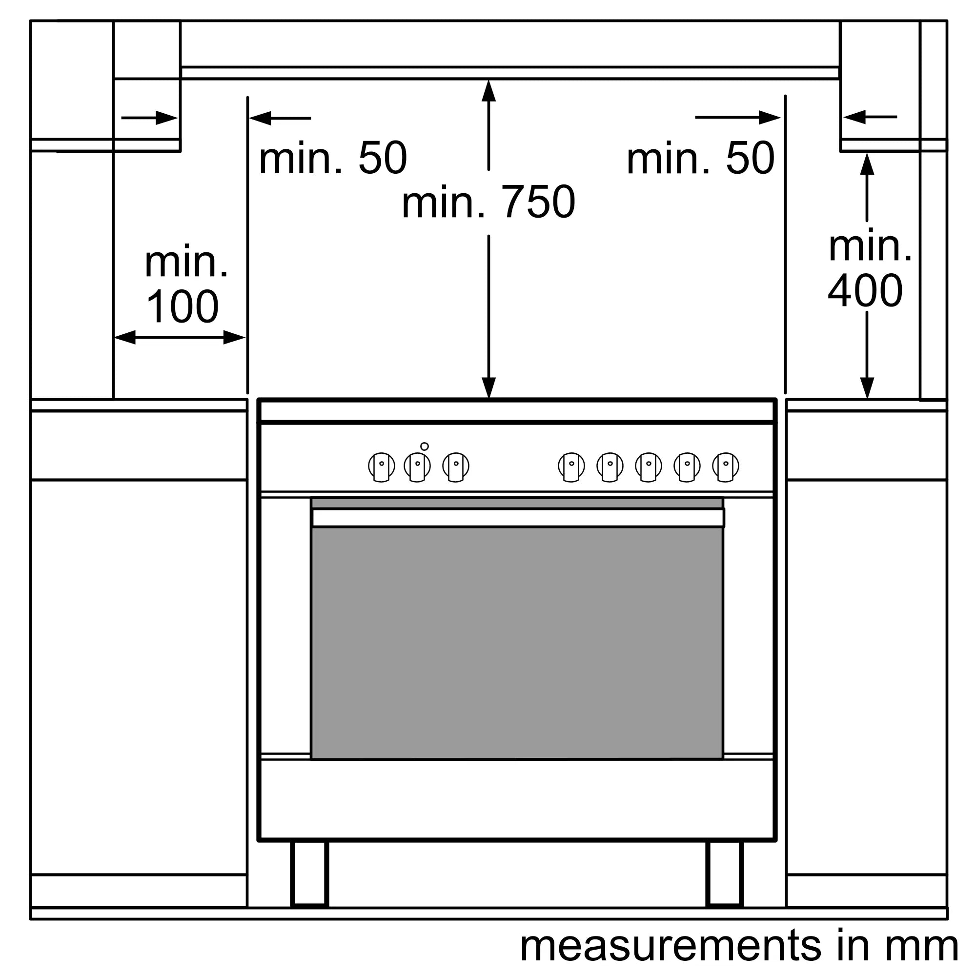 Bosch HSG736227I Serie 2 Freestanding Gas Cooker 90CM 112L White product image 6