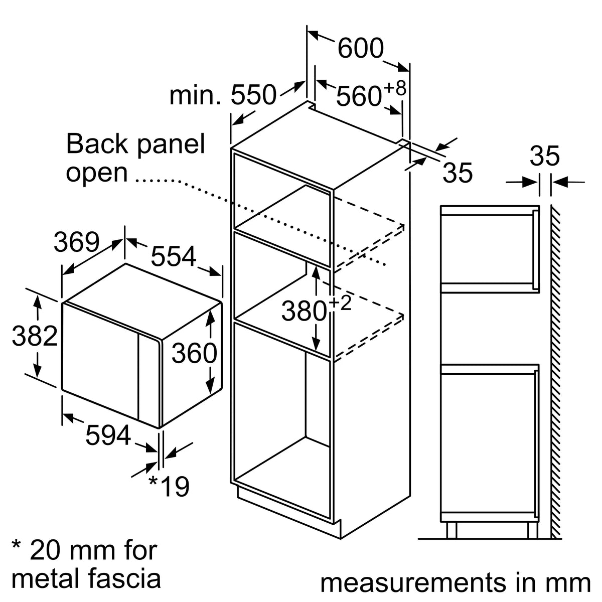 Bosch BEL554MB2 Series 6 built-in microwave AutoPilot feature image