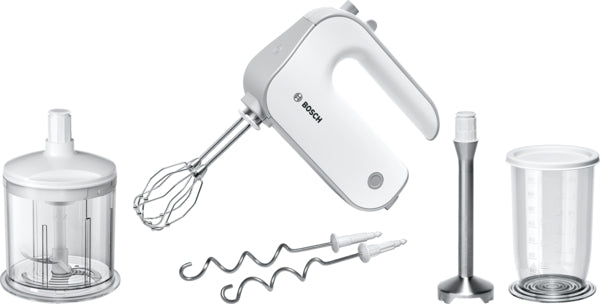 Bosch MFQ4080 Styline Hand Mixer 500W White Silver main product image