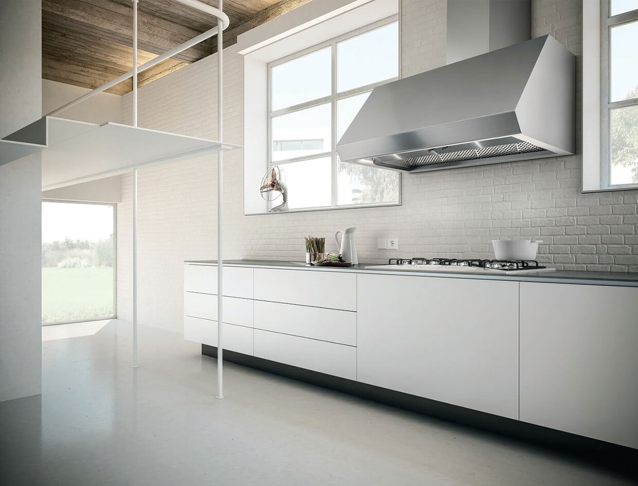 Elica IX/A/ 90 90cm hood in stainless steel at Tahboub Appliances Jordan