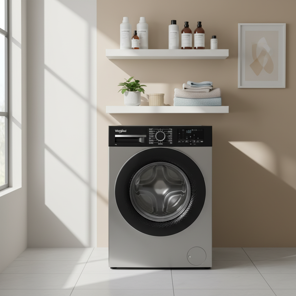 Whirlpool WFL 08122S SBMJ washing machine lifestyle view