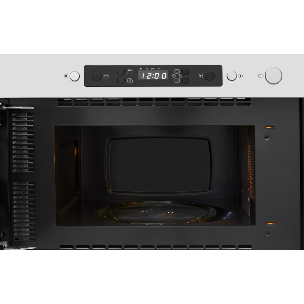Whirlpool AMW 423/IX built-in microwave control panel or feature detail