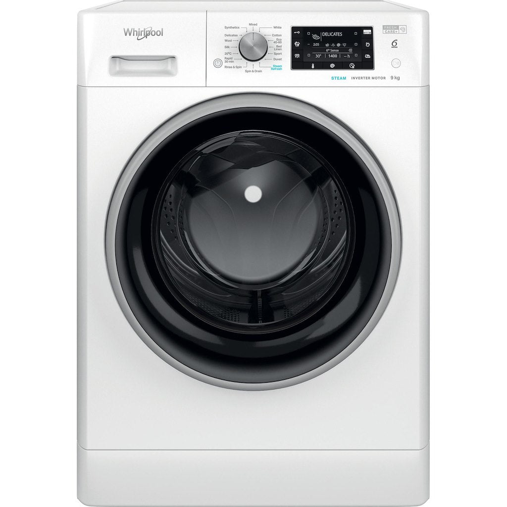Whirlpool FFD 9469 BSV UK washing machine front view