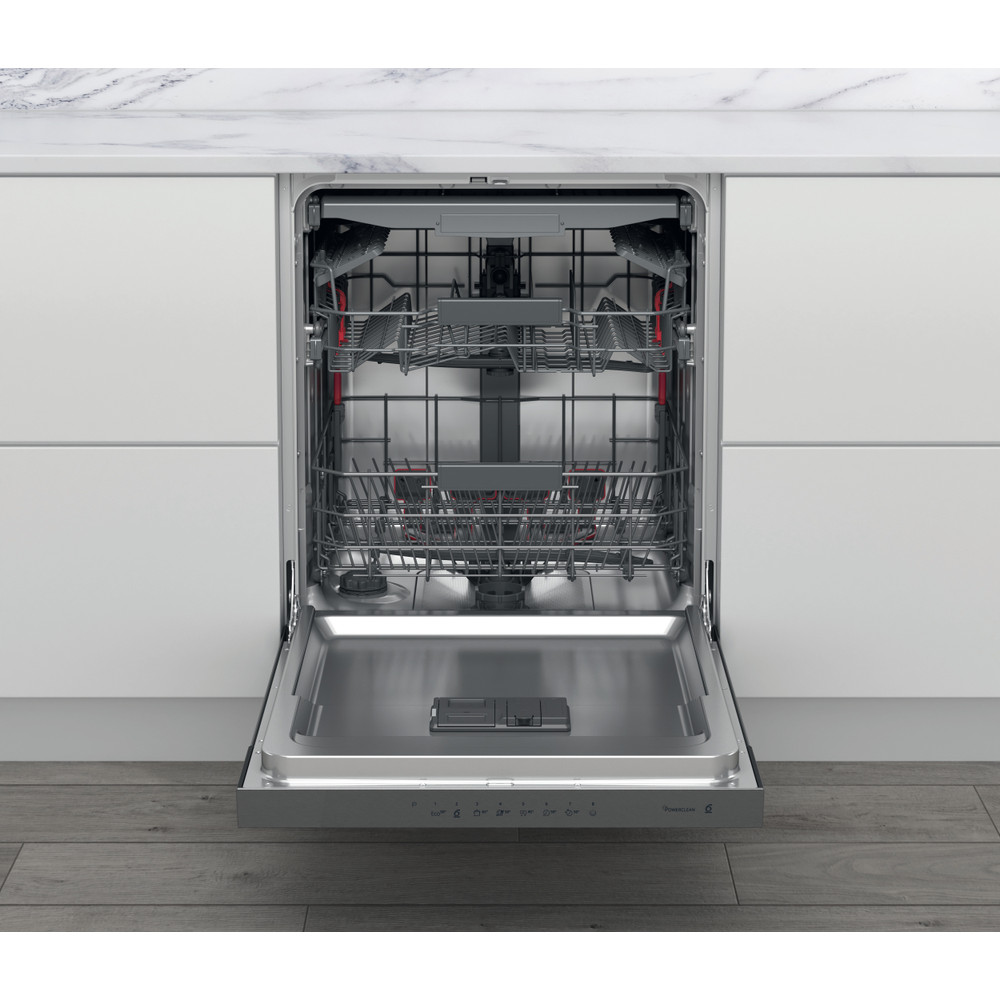Whirlpool WBC 3C34 PF X semi integrated dishwasher product image 3