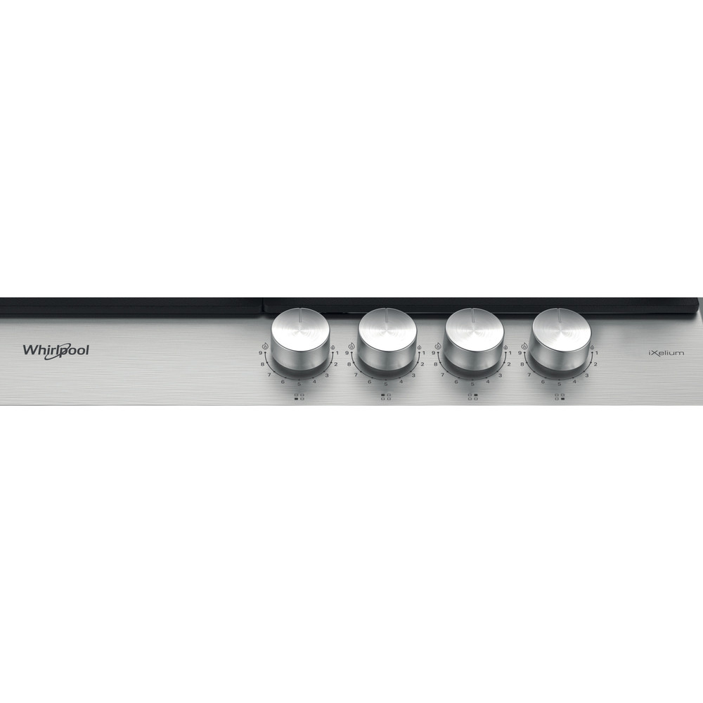 Whirlpool GMWL 628/IXL gas hob control panel or feature detail