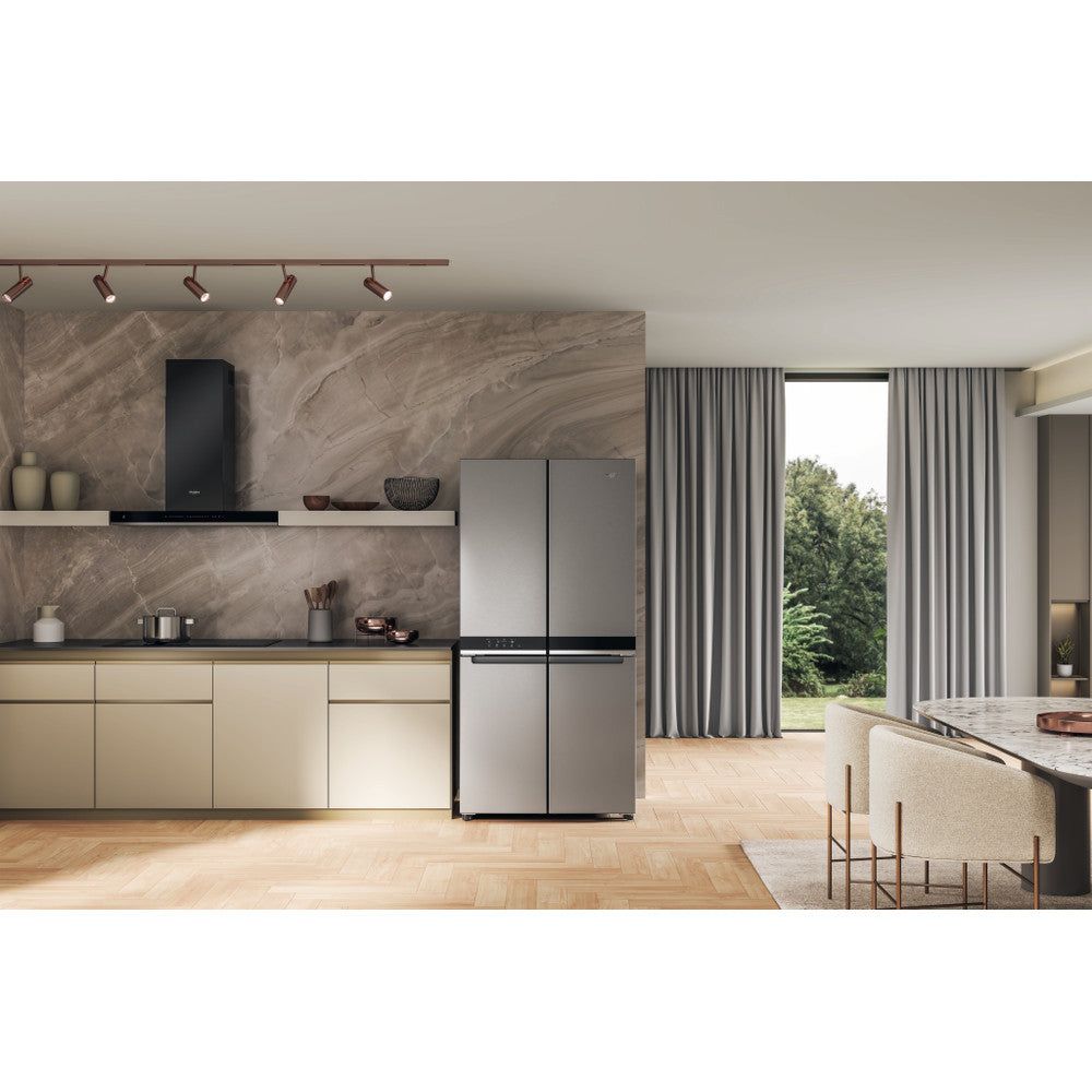 Whirlpool WQ9 B2L G EX 4-Door Fridge Freezer 91cm 677L Inox - Product Image