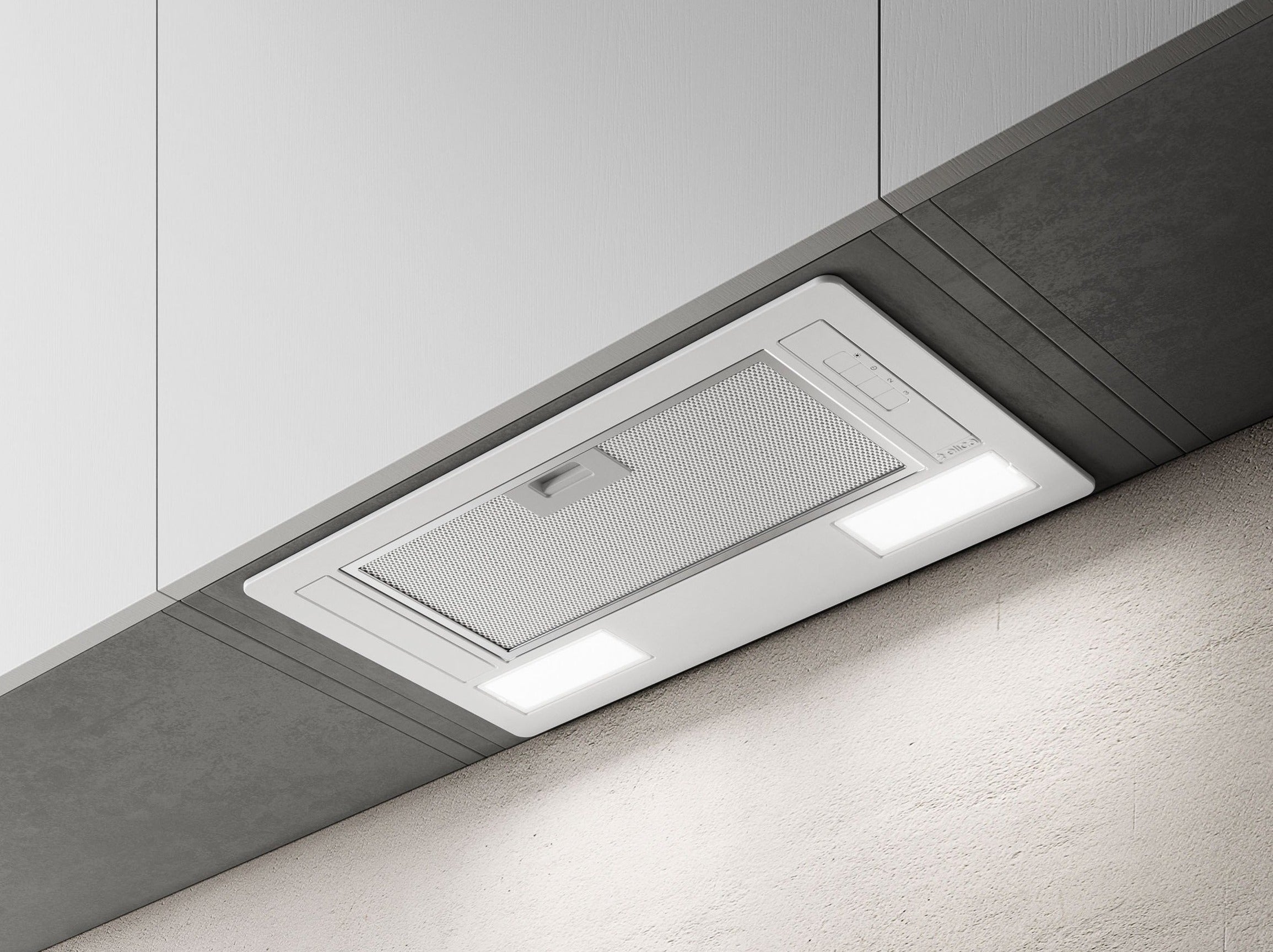 Elica ERA GR/A/52 60cm hood in grey at Tahboub Appliances Jordan