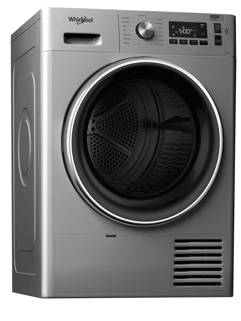 Condenser Dryer Heat Pump 8kg A+ Fresh Care Silver