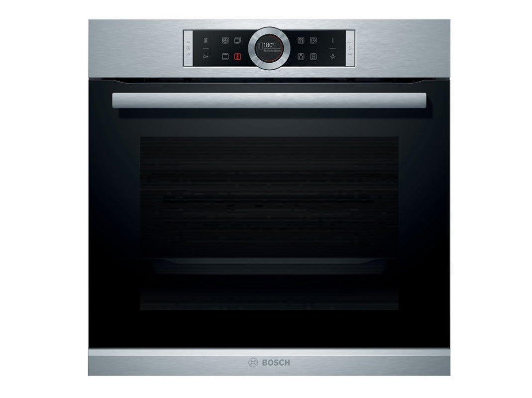 BOSCH HBG635BS1 Built in Elec Oven Serie8 60cm 71lit A+ S.Steel