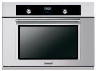 KITCHENAID Built In Gas Oven &Elec Grill 90cm 89Lit S.Steel