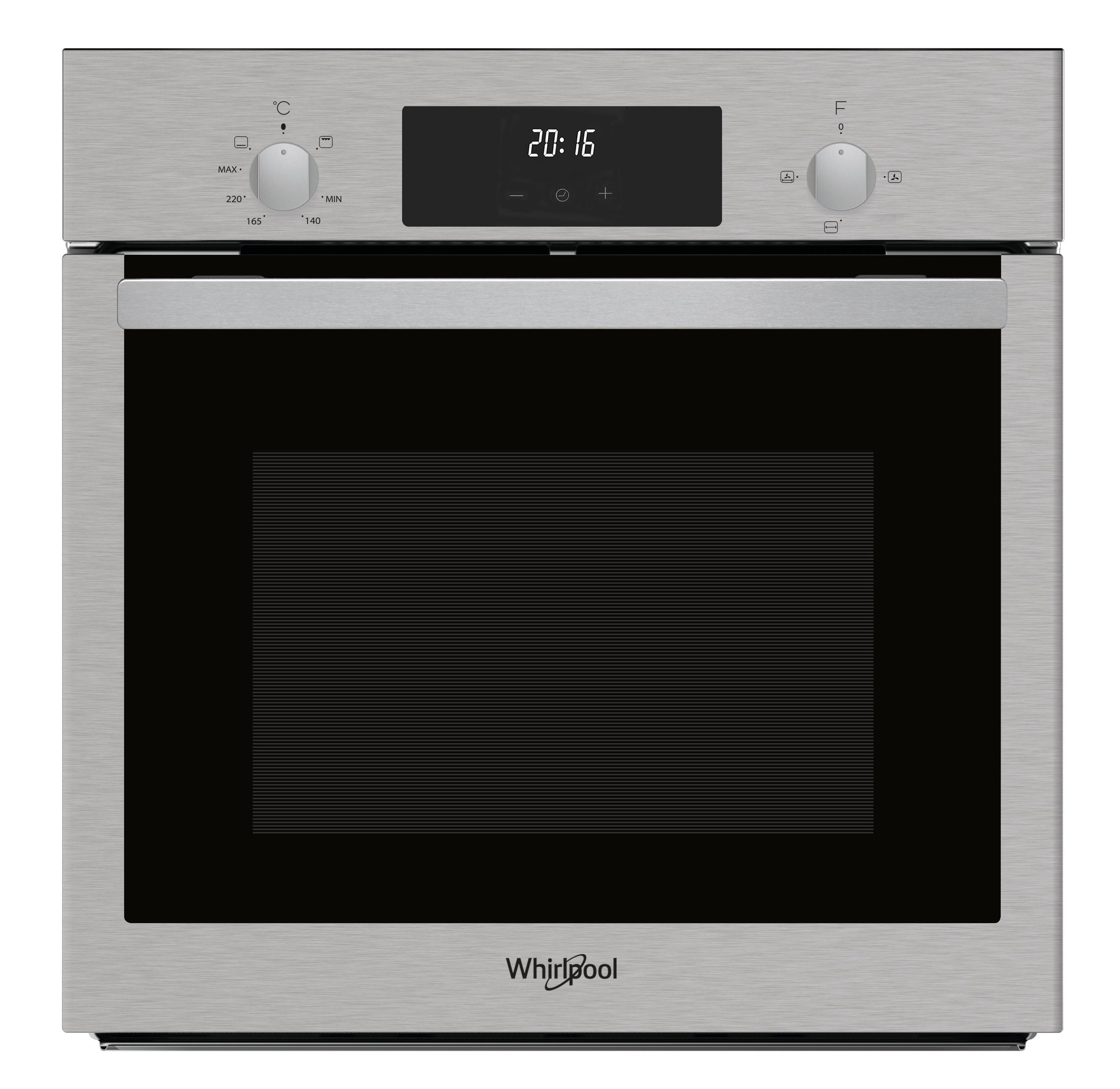Built in Gas Oven Gas Grill 60cm 62lit With Fan S.Steel Led Screen