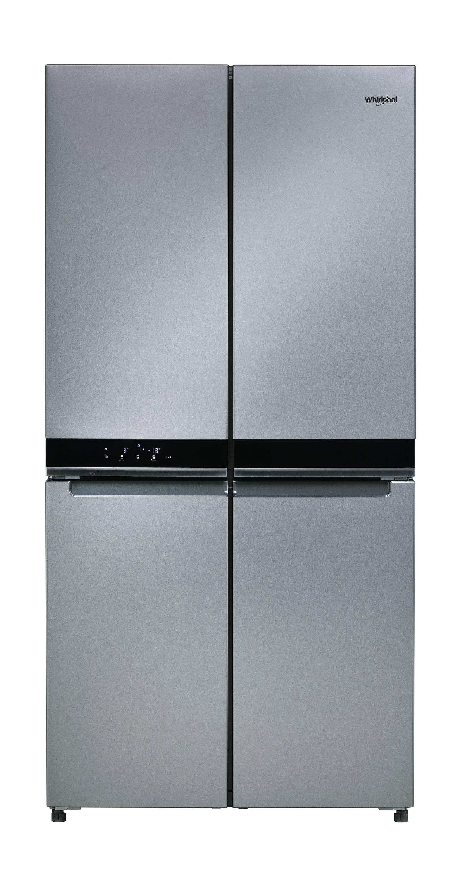 Whirlpool 4Door Fridge 91cm 677lit S.steel