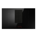 Nikola Tesla Hood+Induction Hob 83cm 550m3/h Black Glass BL/F/83