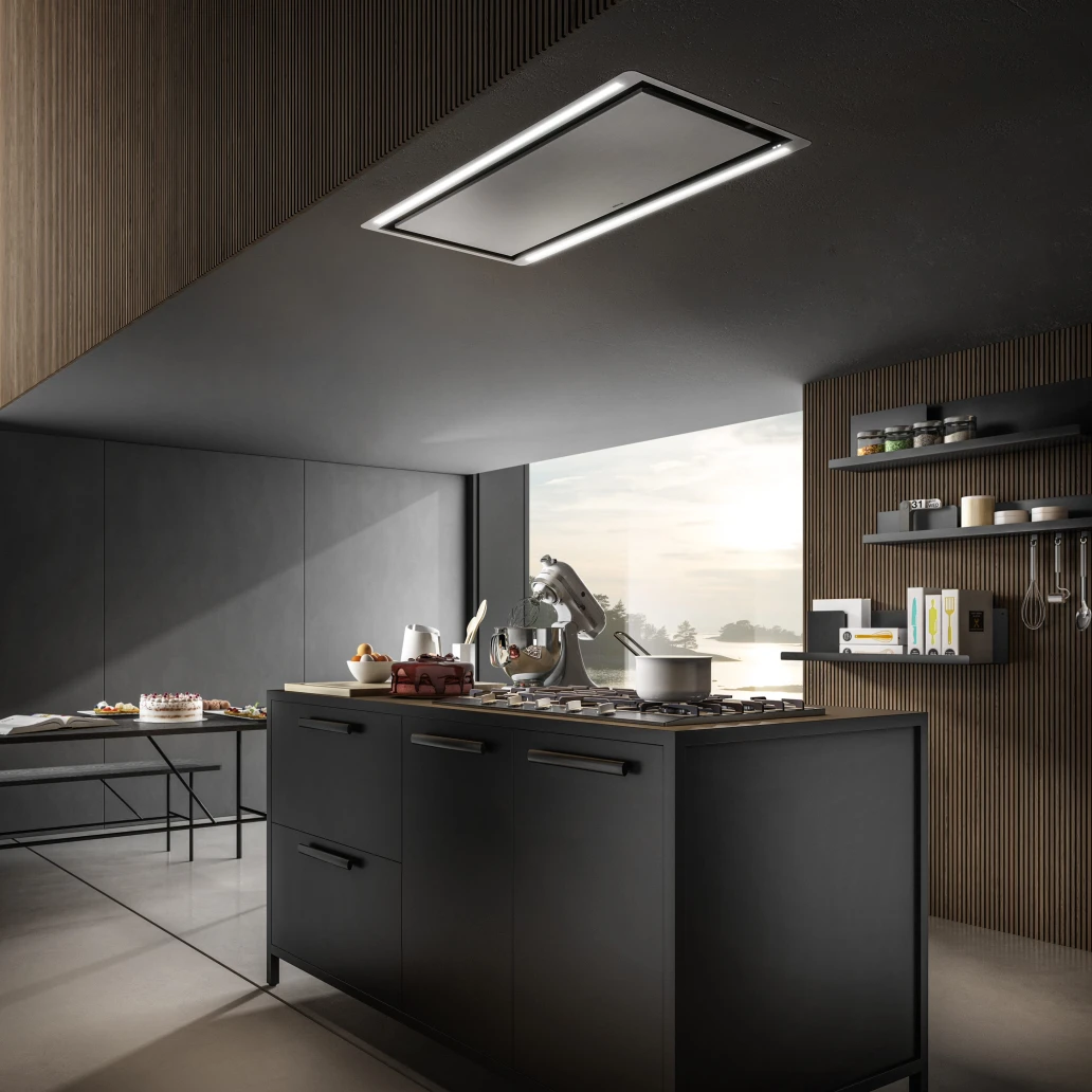 Elica HILIGHT H30 IX/A/100 100cm hood in stainless steel at Tahboub Appliances Jordan