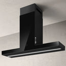 ELICA HAIKU ISLAND BL/A/12 Island Hood 120cm 1000m3/h Black Glass