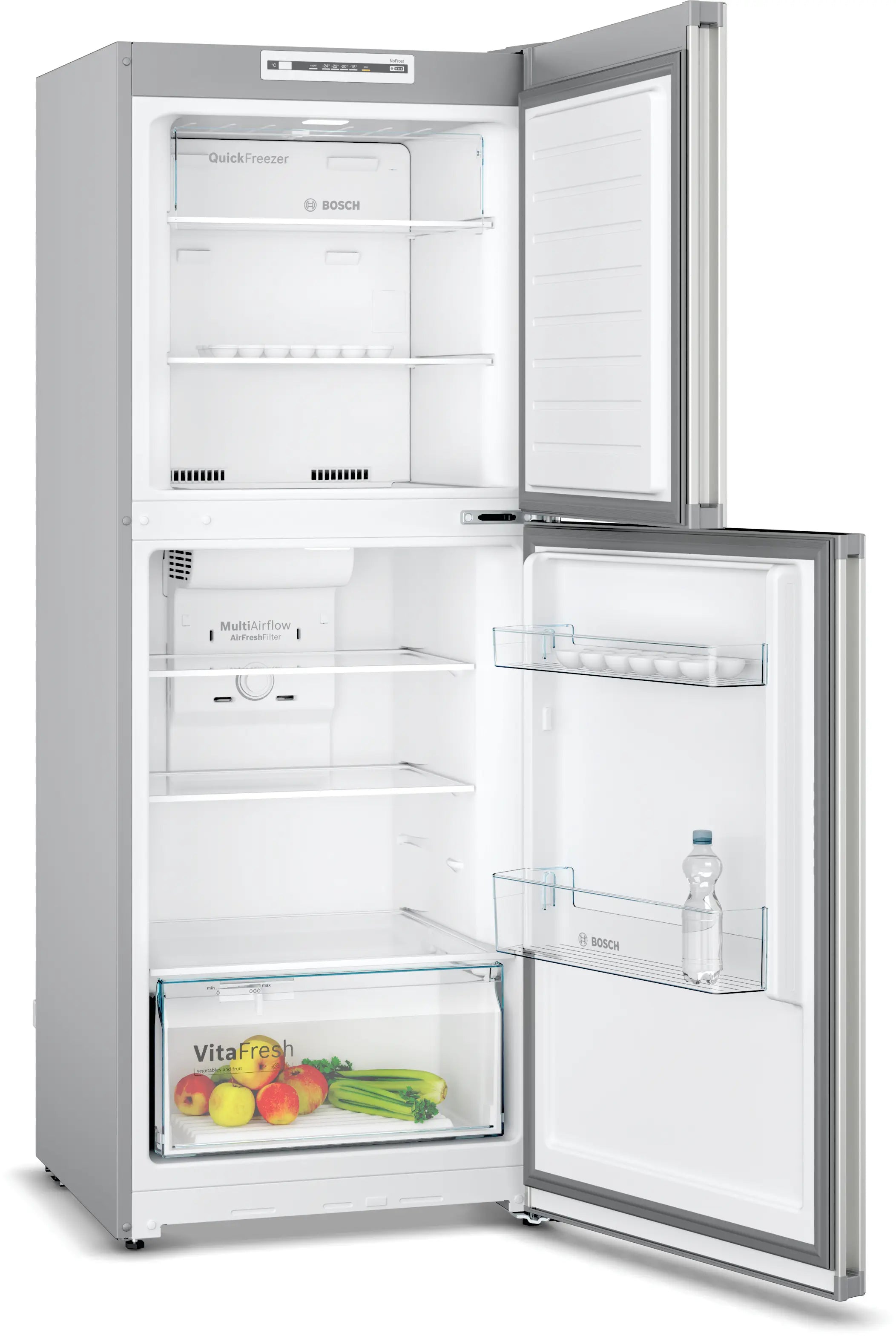 Bosch KDN26N1208 top-freezer fridge-freezer product detail view