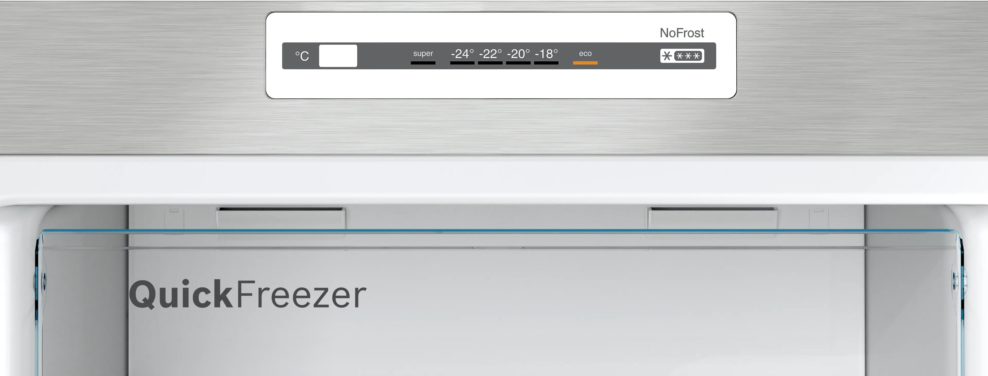 Bosch KDN26N1208 top-freezer fridge-freezer product detail view