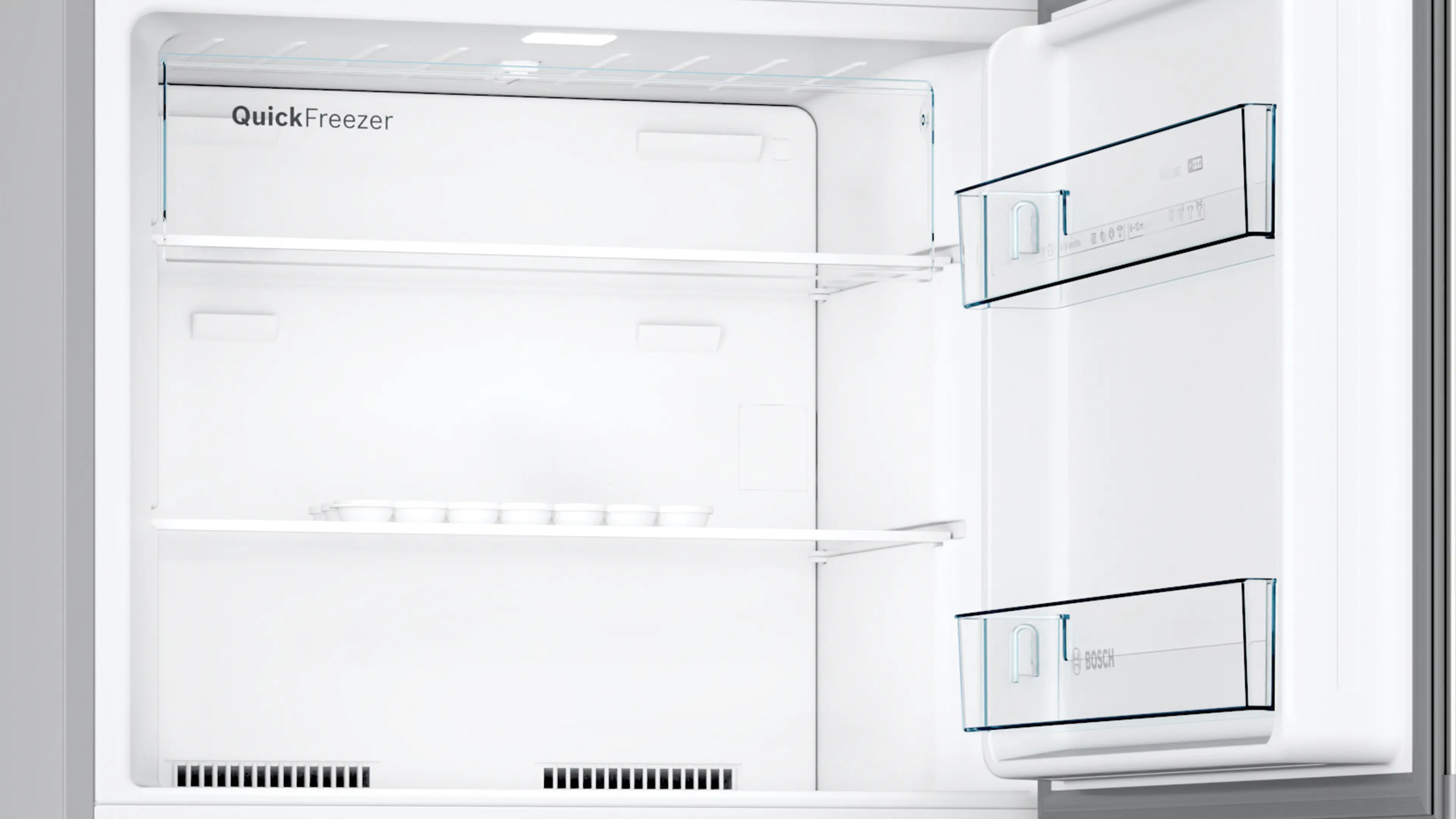 Bosch KDN43N1208 top-freezer fridge-freezer product detail view