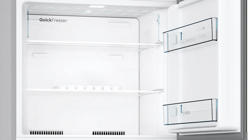 Top Mount Freezer-Fridge 70cm Serie 2 328Lit Inox look-metallic