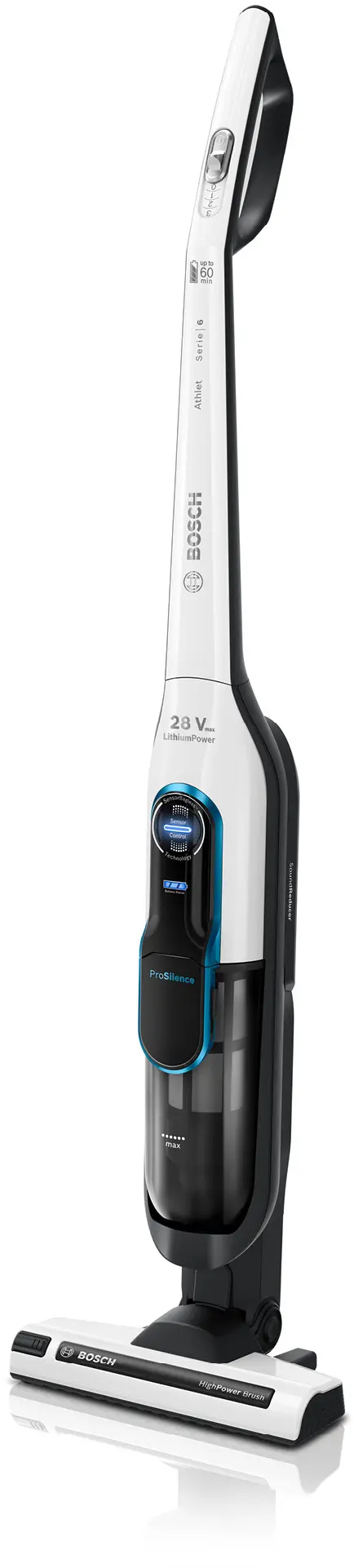 Bosch BCH86SIL1 Athlet ProSilence Series 6 - Ultra-Quiet High-Power Cordless Vacuum main product image