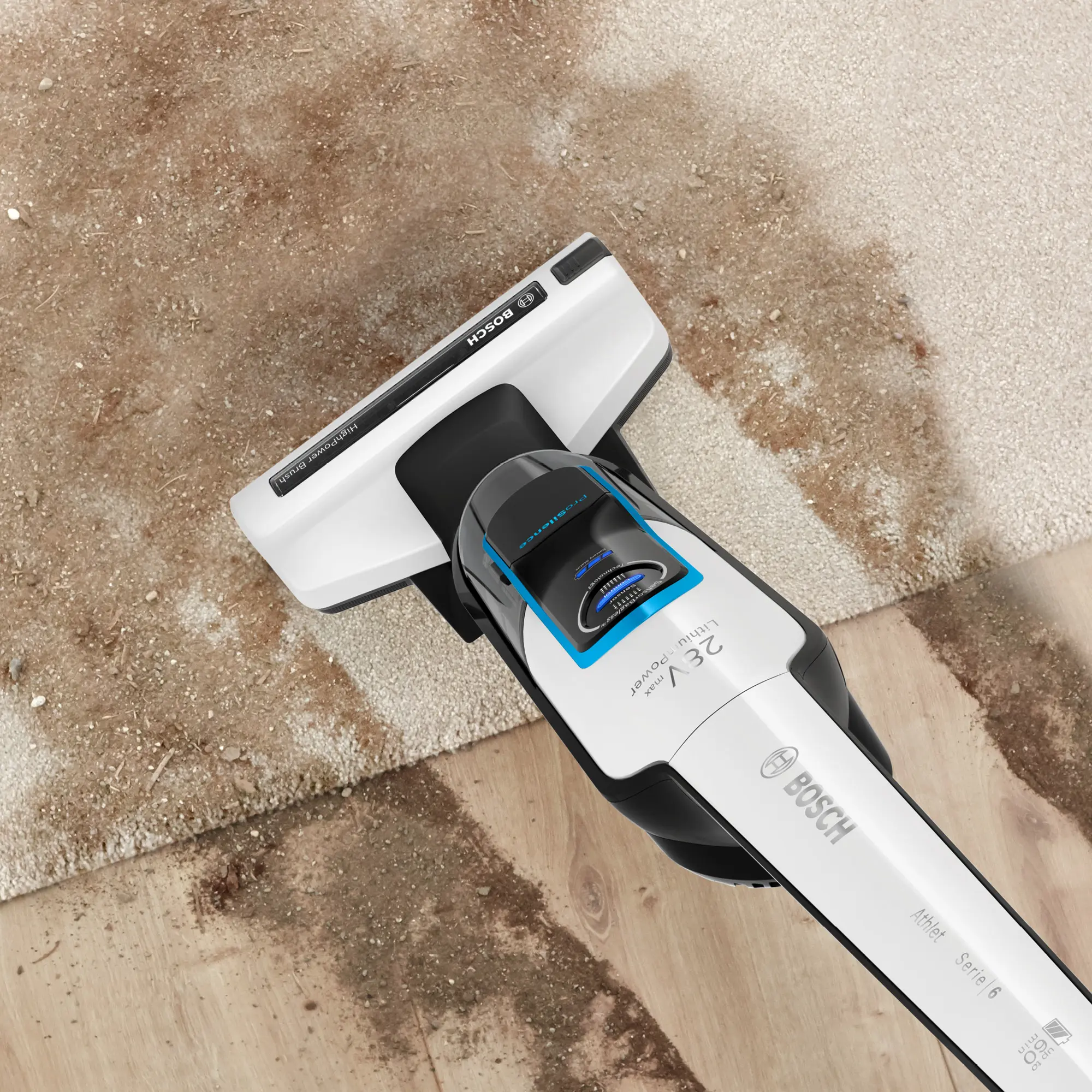 Bosch BCH86SIL1 Athlet ProSilence Series 6 - Ultra-Quiet High-Power Cordless Vacuum product view 7