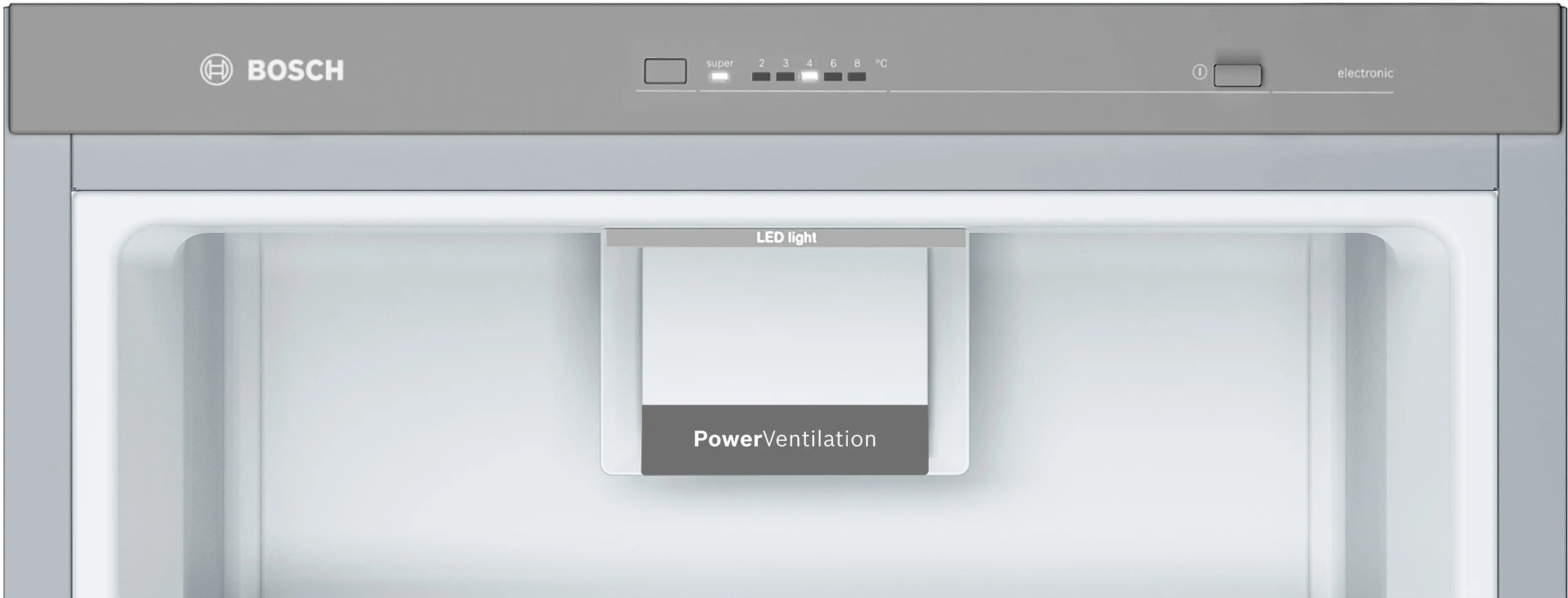 Bosch KSV36VL30U all-fridge product detail view