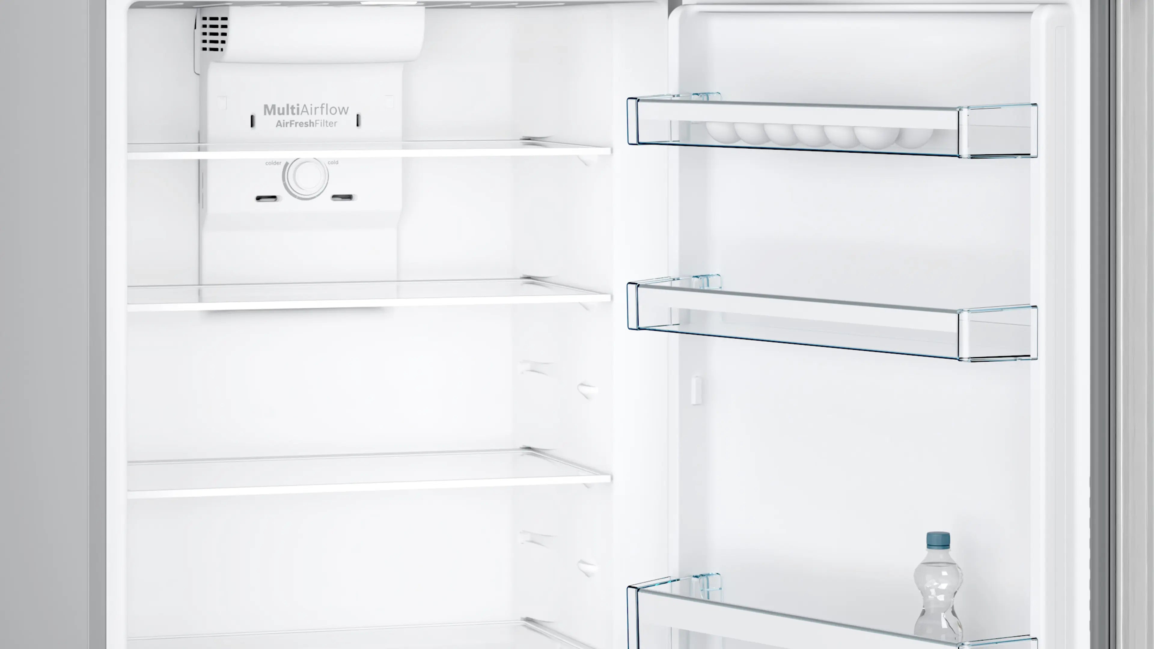 Bosch KDN43VL2M8 top-freezer fridge-freezer product detail view