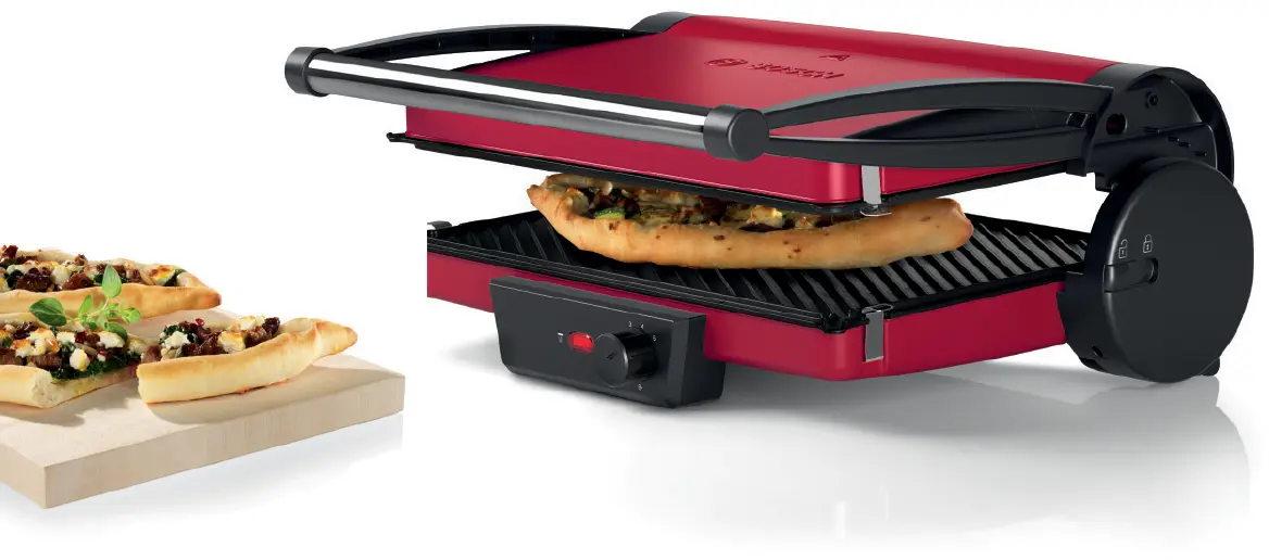 Bosch TCG4104 Contact Grill 2000W Red product view 5