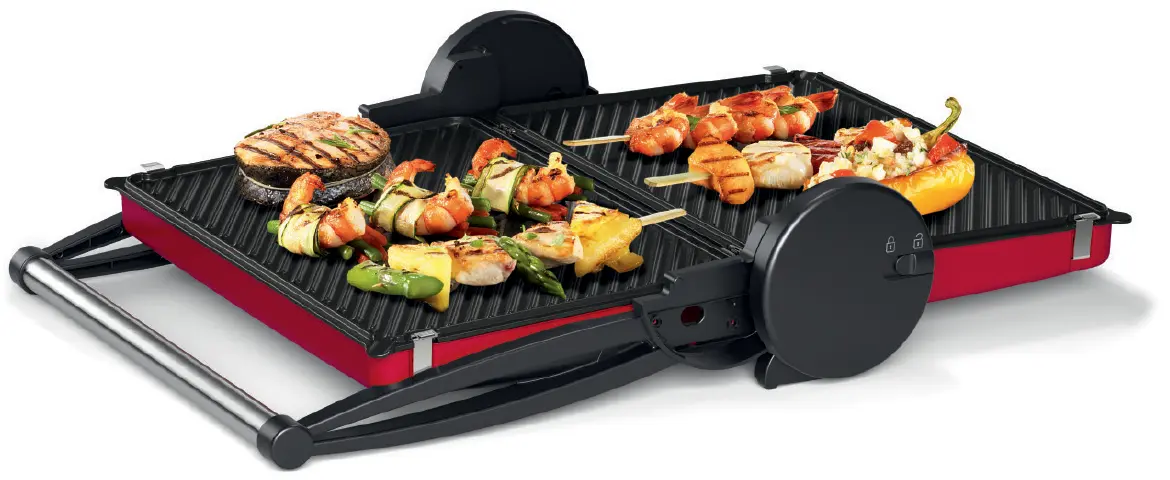 Bosch TCG4104 Contact Grill 2000W Red product view 6