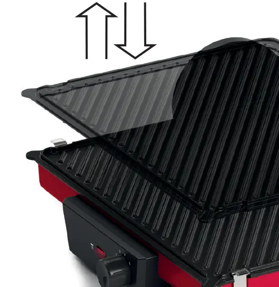 Bosch TCG4104 Contact Grill 2000W Red product view 9