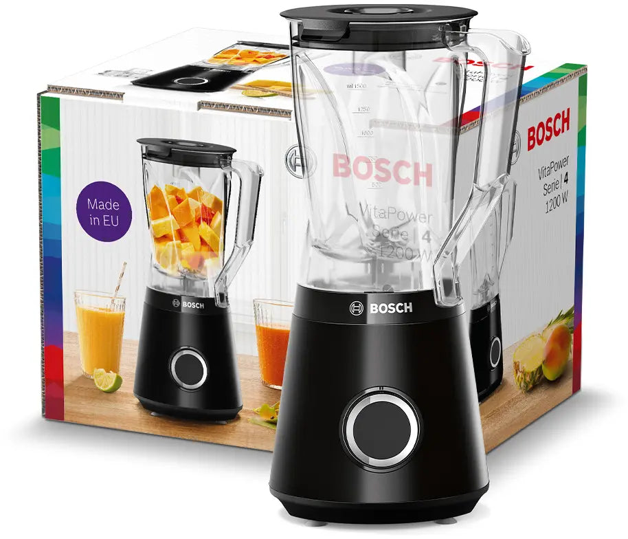 Bosch MMB6141B VitaPower Series 4 Blender 1200W Black product view 3