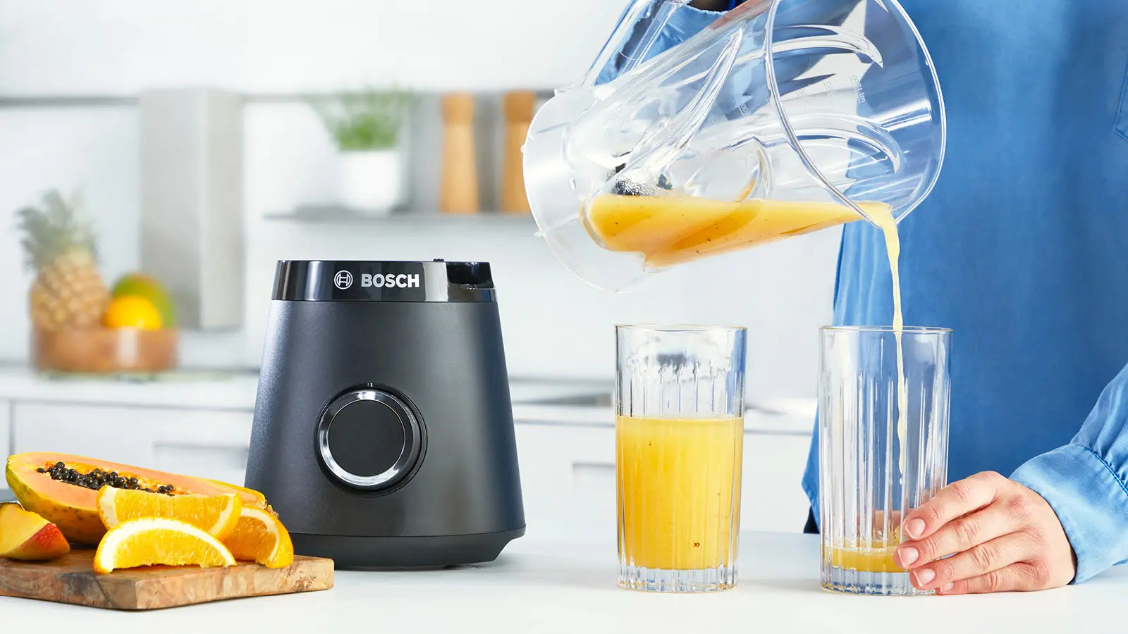 Bosch MMB6141B VitaPower Series 4 Blender 1200W Black product view 7