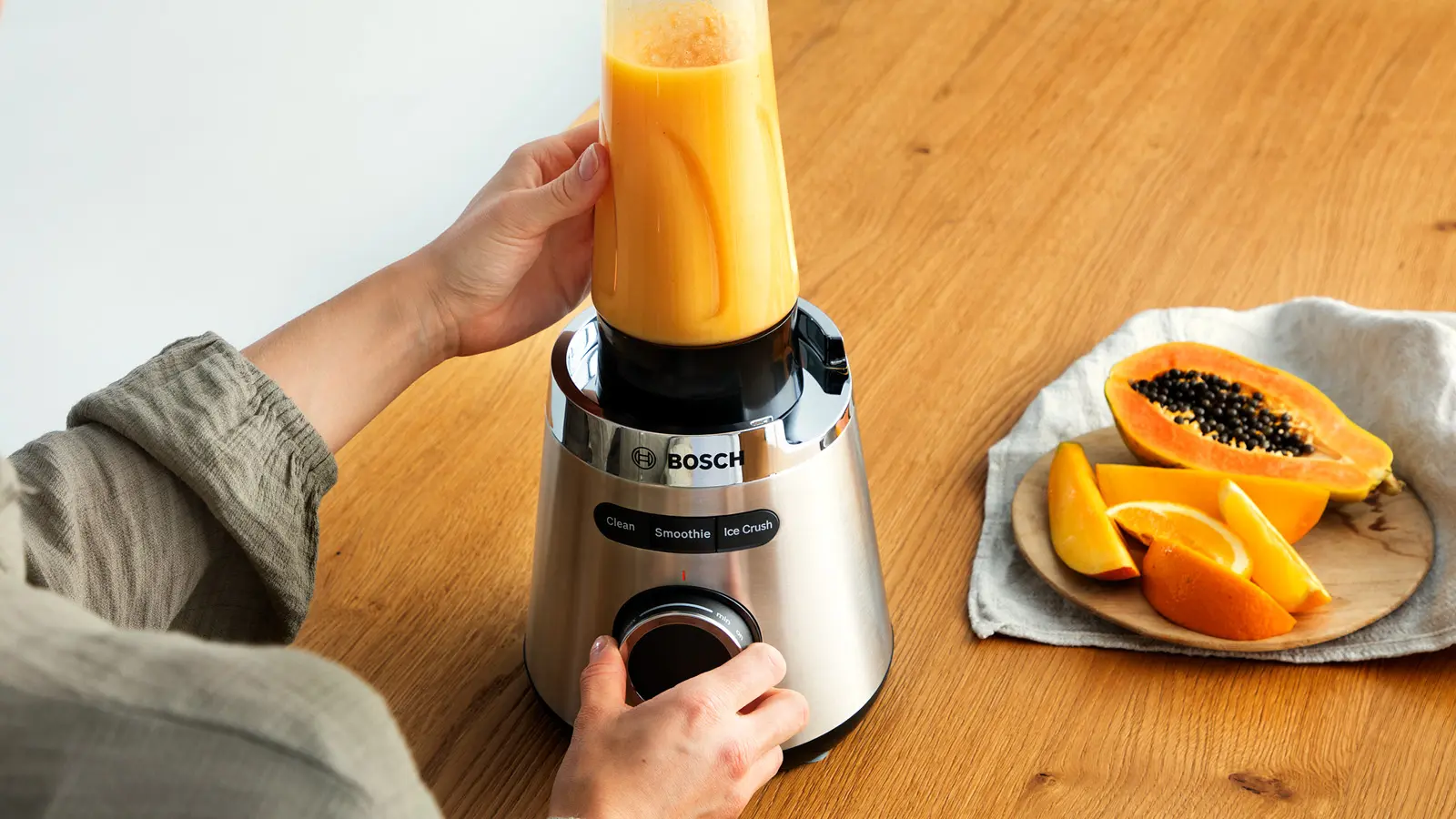 Bosch MMB6384M VitaPower Series 4 Blender 1200W Silver product view 10