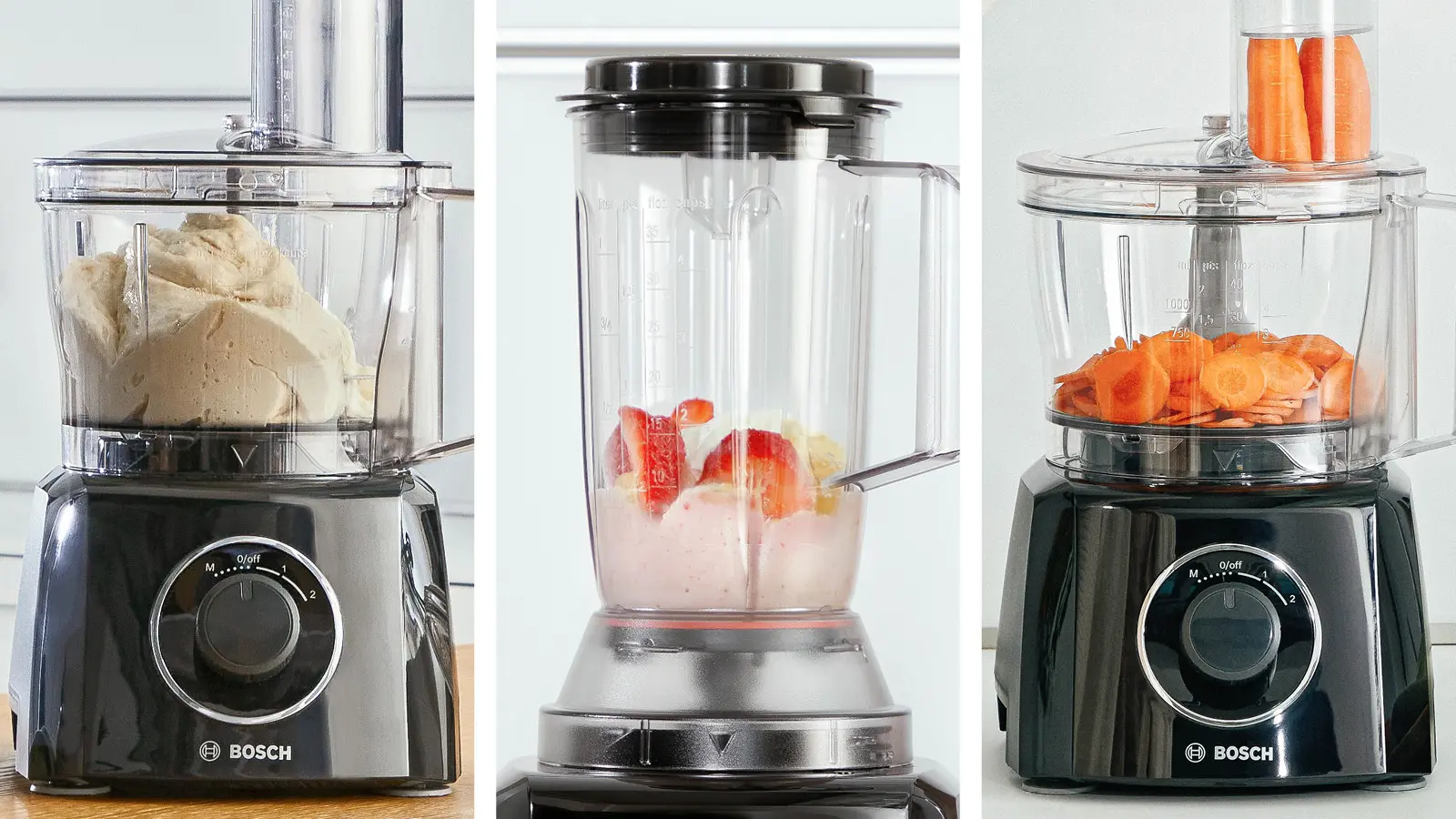 Bosch MCM3201B MultiTalent 3 Food Processor 800W Black product view 12