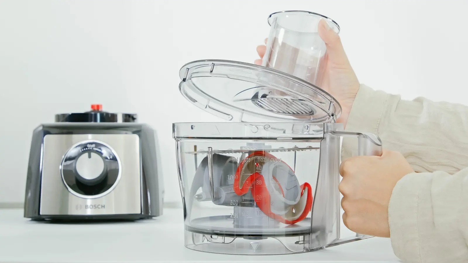 Bosch MCM3501M MultiTalent 3 Food Processor 800W Black Stainless Steel product view 20