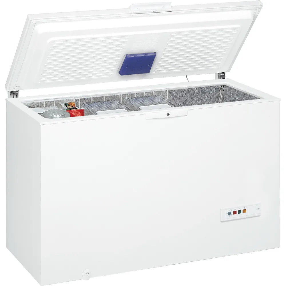 Whirlpool WHM3911 390 L white chest freezer product gallery image 2