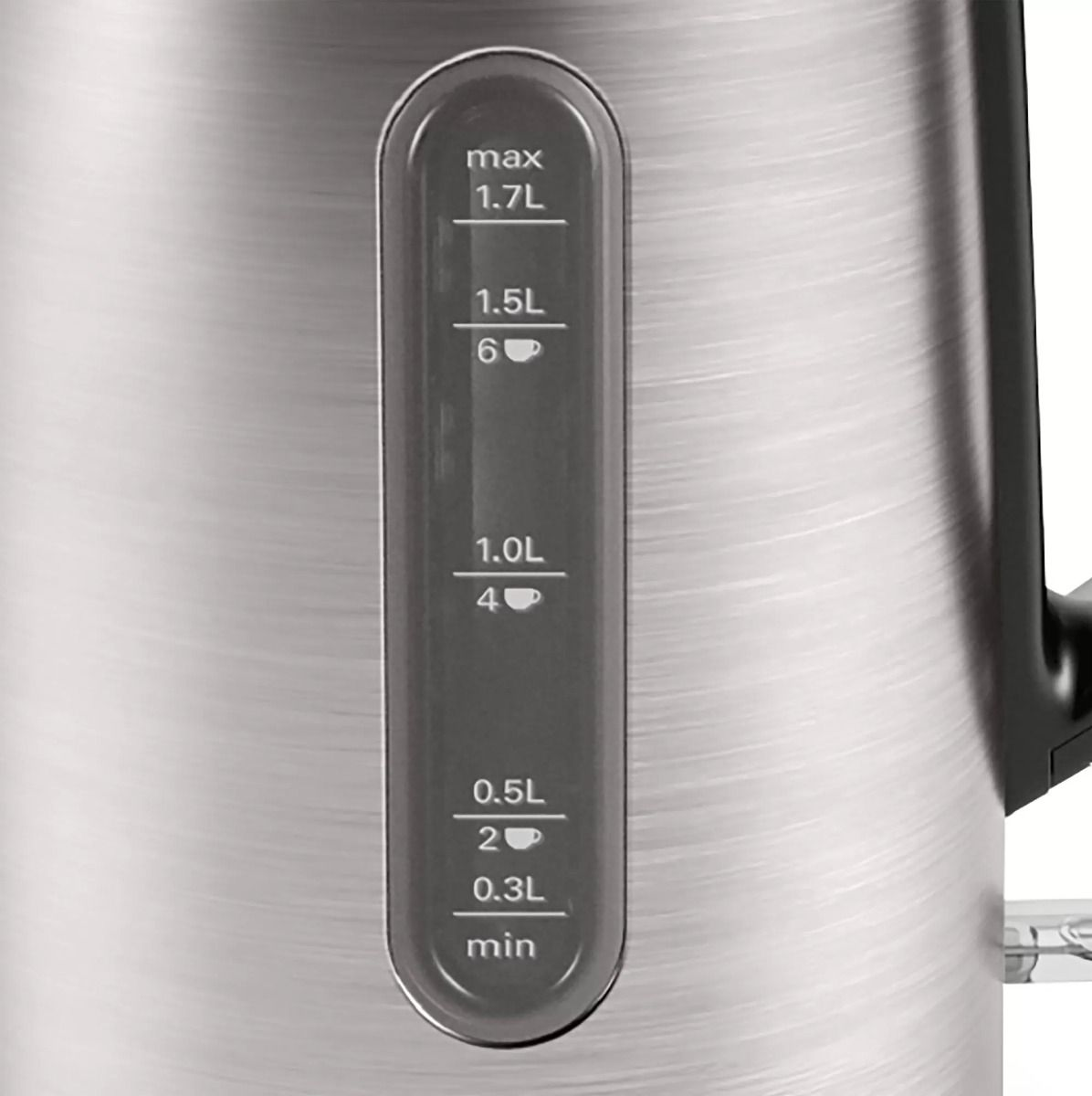 Bosch TWK4P440 DesignLine Water Kettle 1.7L 2400W Stainless Steel product view 7