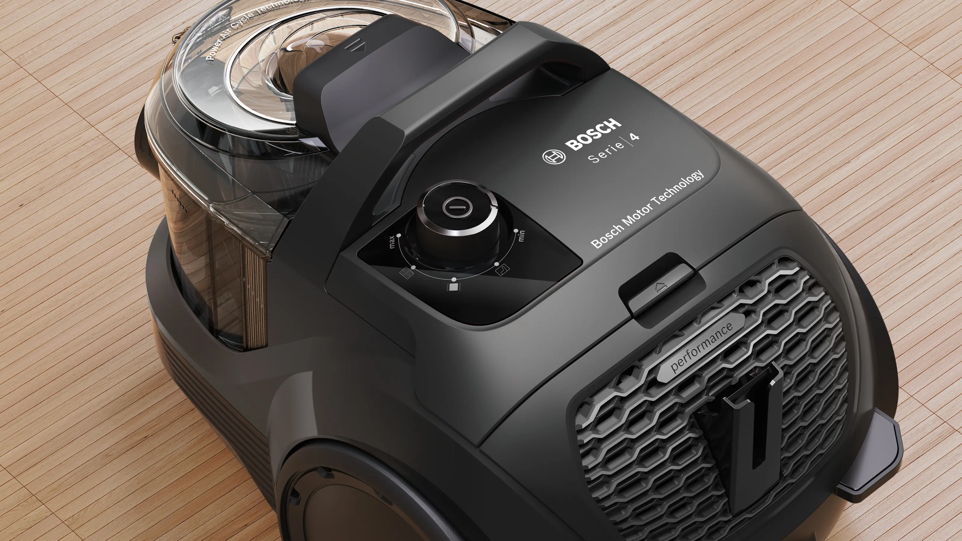 Bosch BGC21X300 Series 4 - Bagless Vacuum Cleaner (Black) product view 6