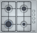 BOSCH PBP6C5B82O Built In Gas Hob Serie2 60cm S.Steel